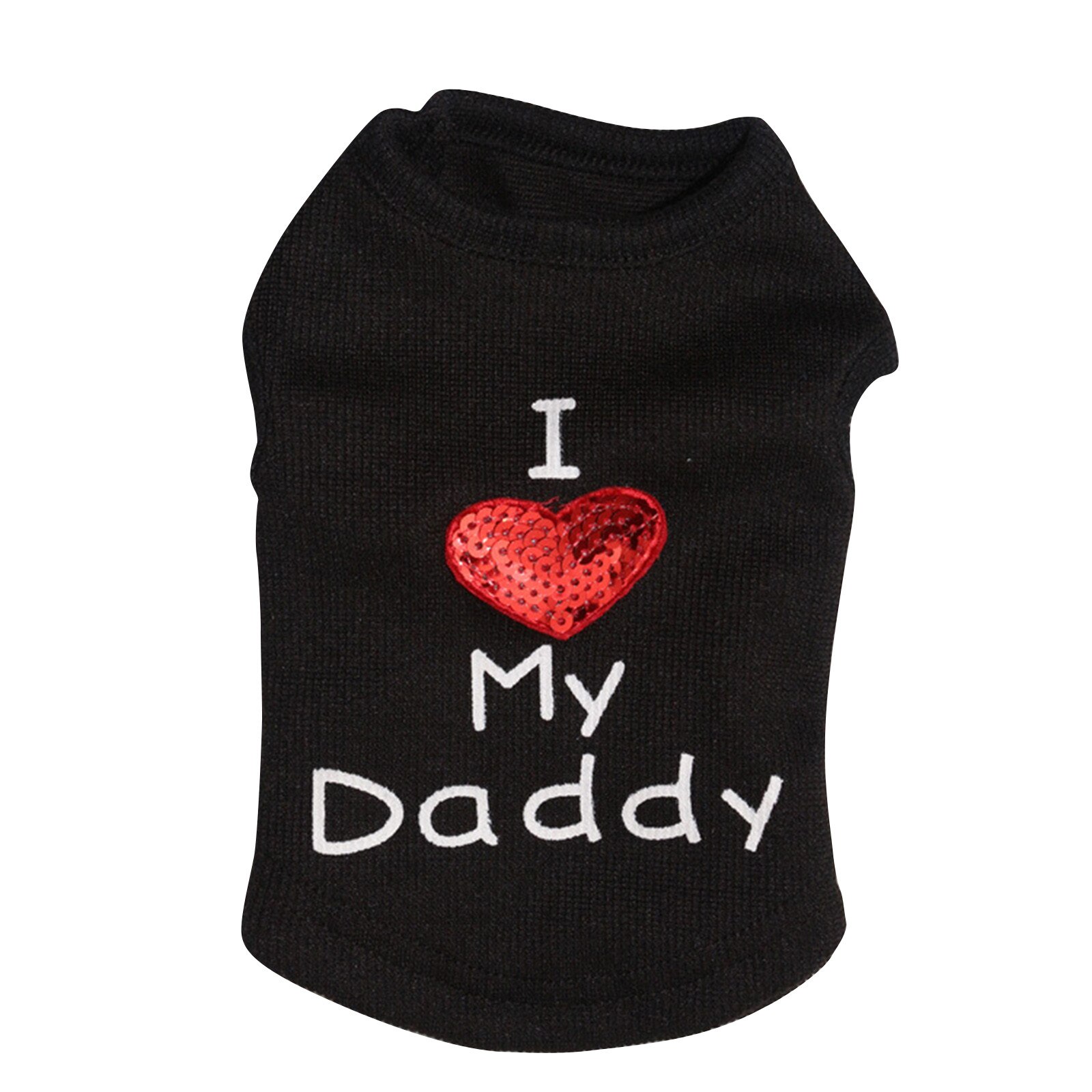 Cheap Dog Clothes Cute Dog Vest Shirt Pet Clothing For Dogs Costume Puppy Pet Clothes For Small Dogs Outfits Ropa Perro #YJ: Black S