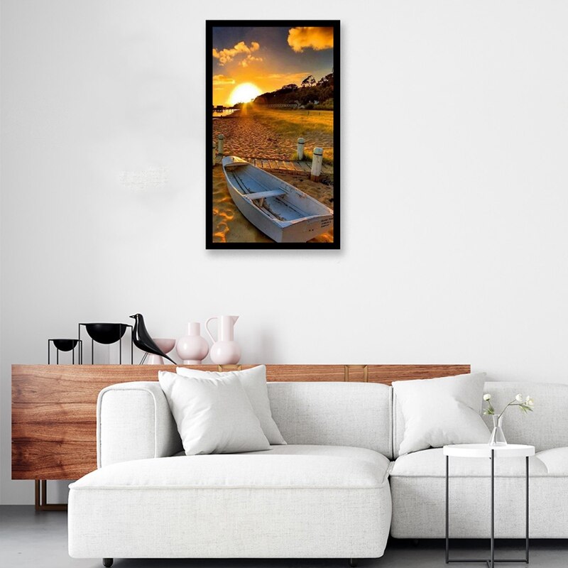 Hoobee 5D Diamond Painting Schwein - Tier Motiv 30x40cm DIY Set