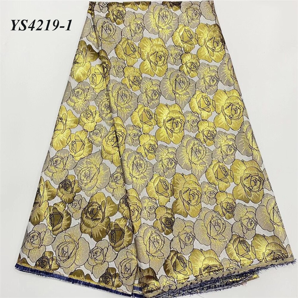 De Laatste Mode Stijl Zwart En Wit Organza Kant Stof 5 Yards Trouwjurk Kant