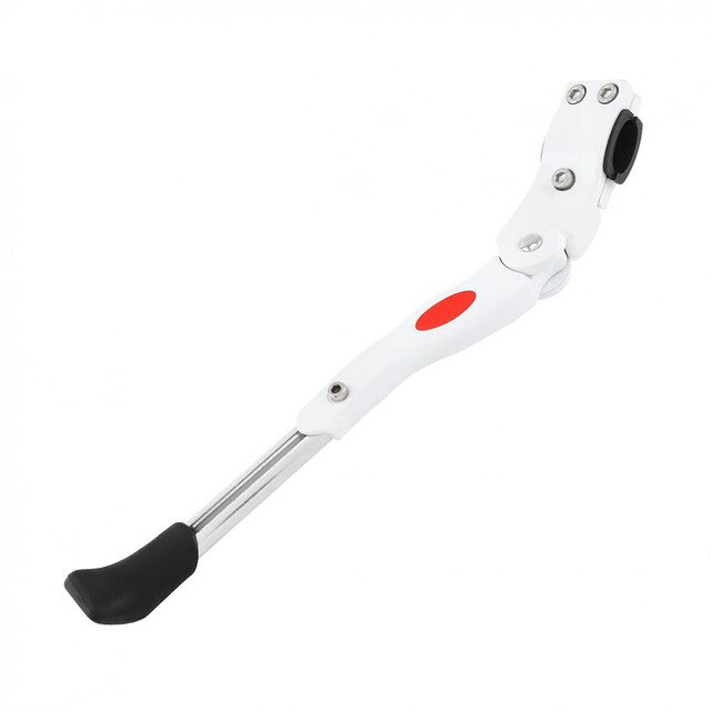 Fiets Voet Ondersteuning Parking Rack Voor Fietsen Fiets Eenzijdige Ondersteuning Rit Apparatuur: WHITE