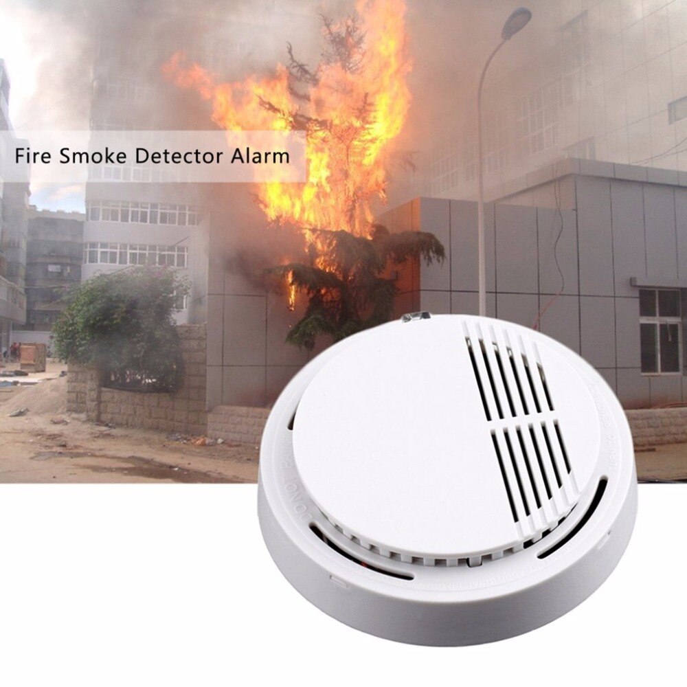 1/5/10Pcs Smoke Alarm Fire Detector Photoelectric Technology&amp;Low Battery Signal Fire Alarm Security System For Home Kitchen