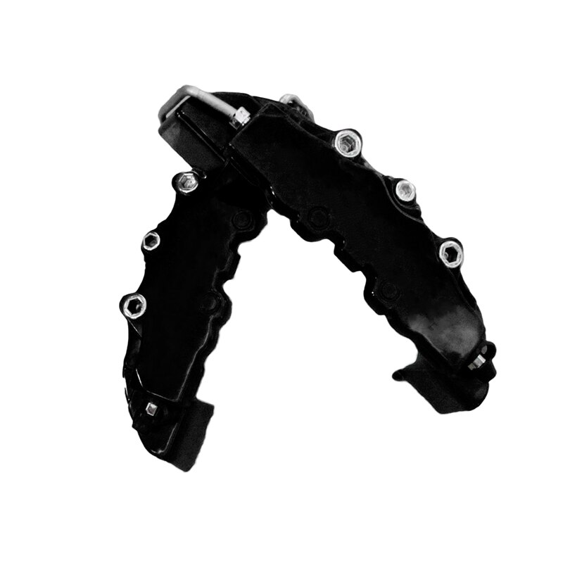 Car Modified Wheel Brake Caliper 3D Stereo Brake Decorative Caliper Universal Kit For 17 Inches 2 Pcs