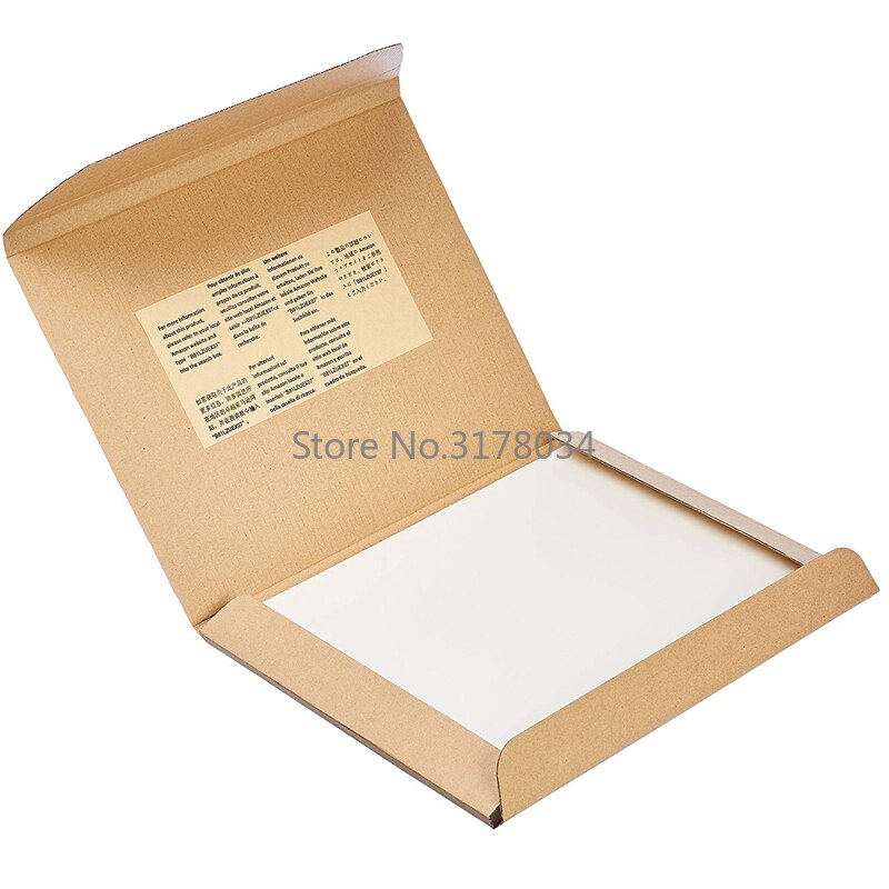 50PCS/lot A4 Thermal Laminating Film PET Plastic Laminator Sheets For Photo Files Card Picture Lamination 50 mic