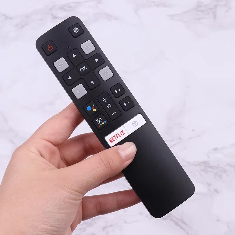 Przyciski skrótów ZLRLMHY Nowy inteligentny domowy pilot na podczerwień TCL RC802V FMR1 RC802V FUR6 RC802V FNR1 do telewizora TCL Android 4K