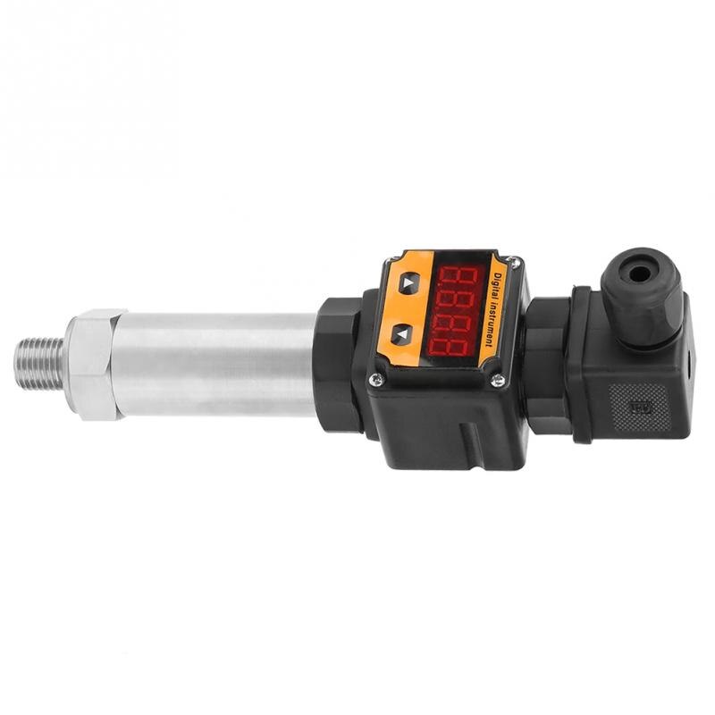 Heißer Kleine Silizium Drucksensor Wandler Absender mit Digital Anzeige 4-20mA DC24V Werkzeug