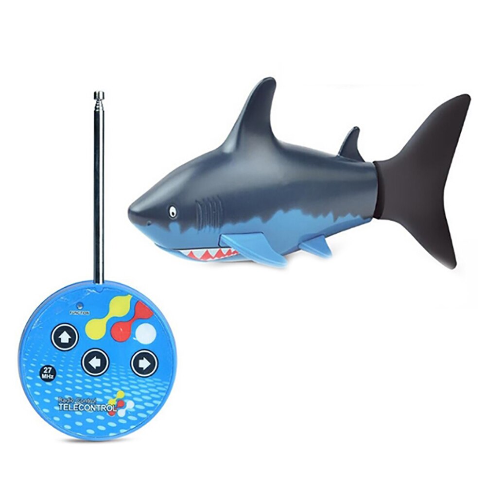 Opblaasbaar RC-ballonspeelgoed Met Afstandsbediening In De Vorm Van Een Vliegende Haai Blauwe Haai~p153933950