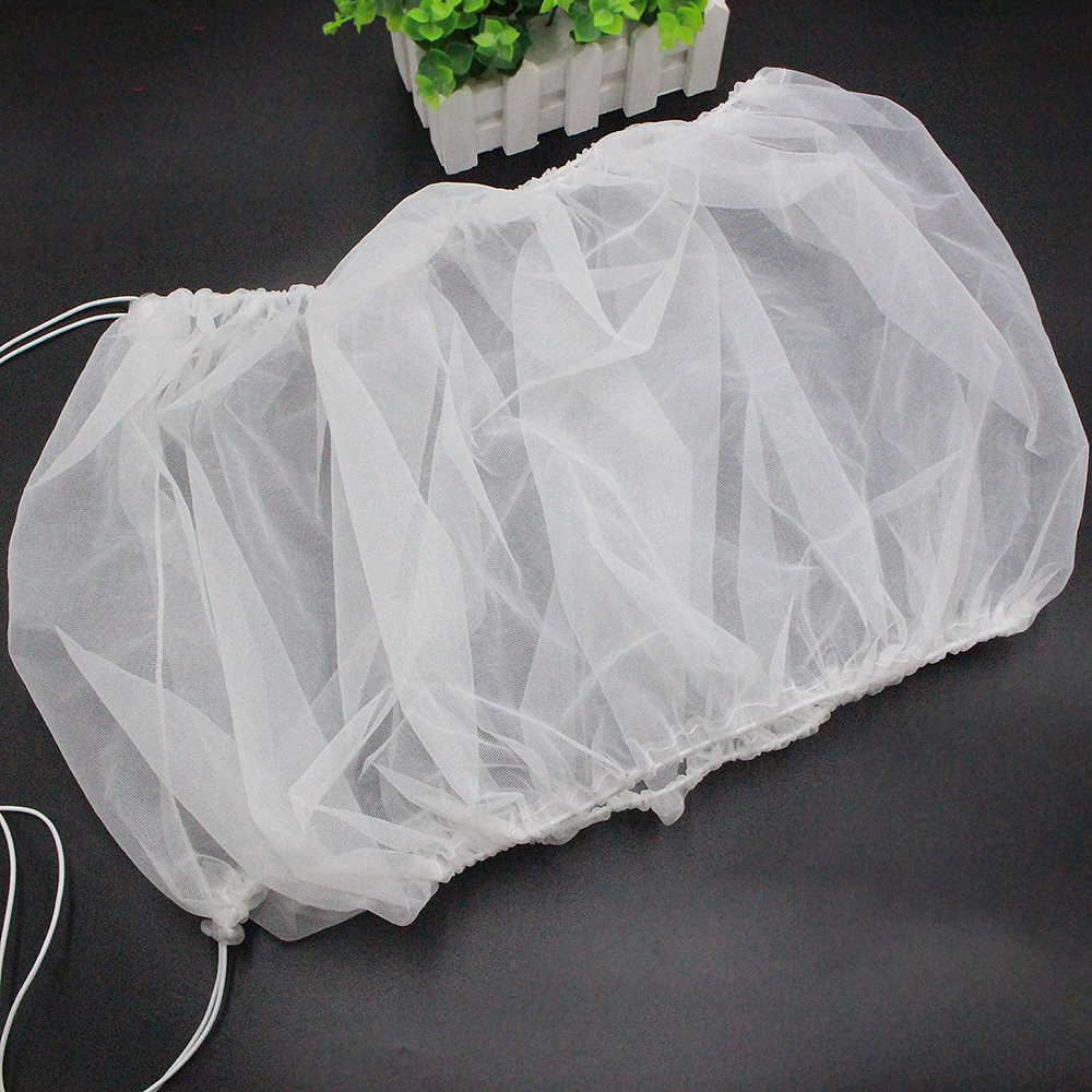 1PCS Soft Nylon Mesh Receptor Seed Guard Bird Parrot Cover Easy Cleaning Nylon Airy Fabric Mesh Bird Cage Cover Bird Supplies