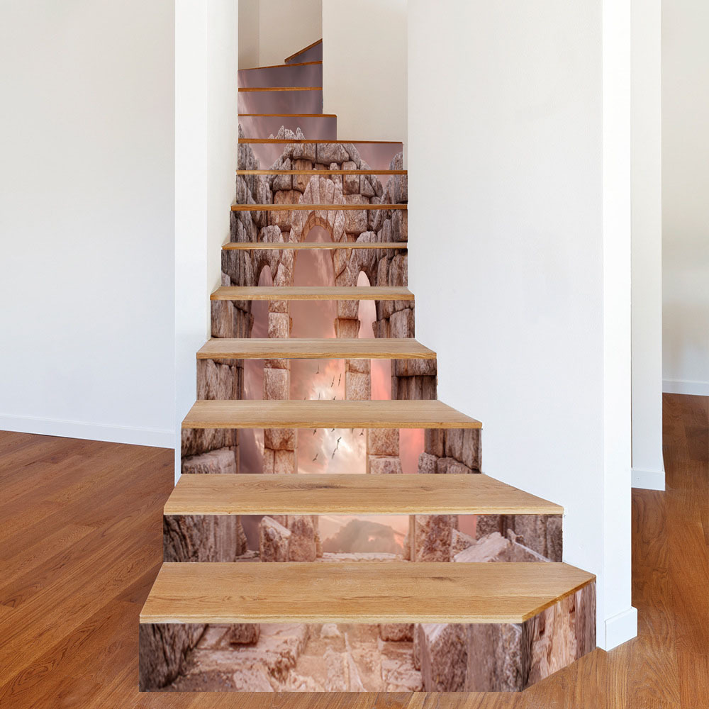 WANAHTON Auto B-Säulen Aufkleber 2er Pack Tiger Design 50x25cm Wasserdicht