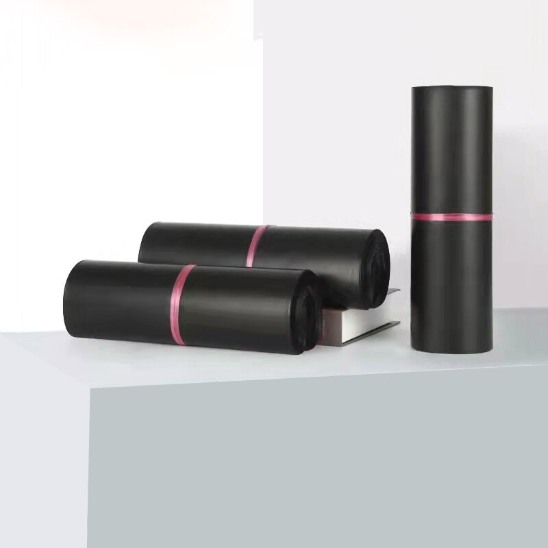 50Pcs Newest High Grade Matte Black Bags Thicken Envelope Storage Bags Poly Mailing Bags Self Adhesive Pouch Pack Bag