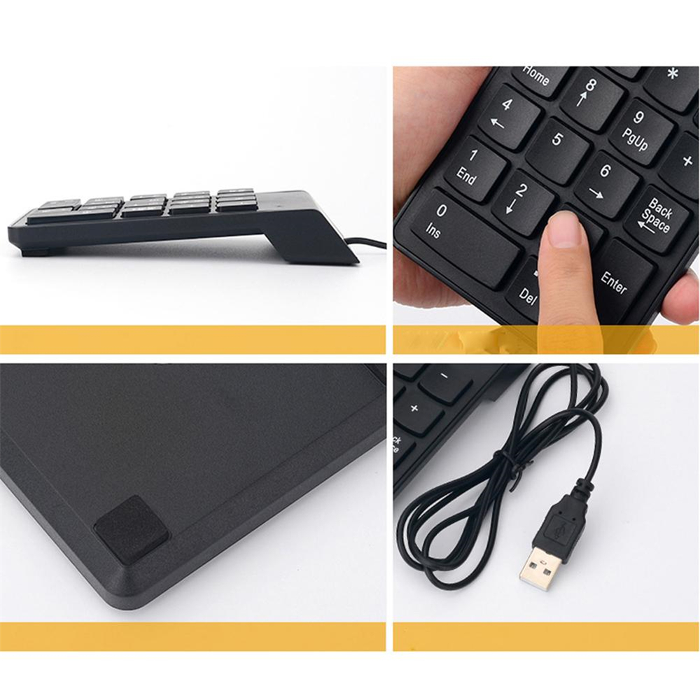 Klein Formaat 2,4 GHz USB Draadloos Numeriek Toetsenbord Numpad 18 Toetsen Digitaal Toetsenbord Voor Bank Accounting Teller Laptop Notebook Tabletten