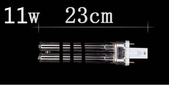 UV Quarz Aquarien Sterilisator Ersetzen Licht Rohr SUNSUN, Grech HW, JUP, CUV, CPF, TASSE Lampe Fisch Panzer Entkeimungslampe: 11w g23 23cm