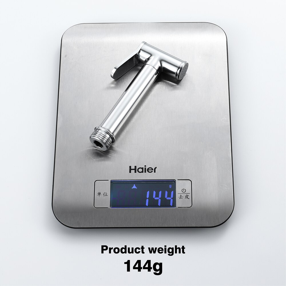 Messing handbediende sproeier bidet toilet jetset draagbare hygiënische douche douche wc douche bidet sproeierpistool
