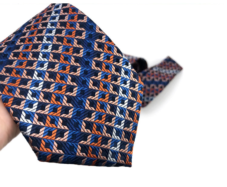 Corbata de lujo de 8CM para hombre, corbatas de lunares para novio, padrino de boda, tejido Jacquard Floral, Ascot, accesorios formales para de negocios