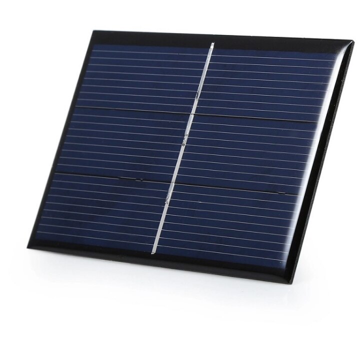 0.65 W 1.5 V 430Ma Mini Solar Cell Polykristallijne Zonnepanelen DIY Solar Charger Systeem met 15 CM Kabel 60*80 MM 5 pcs