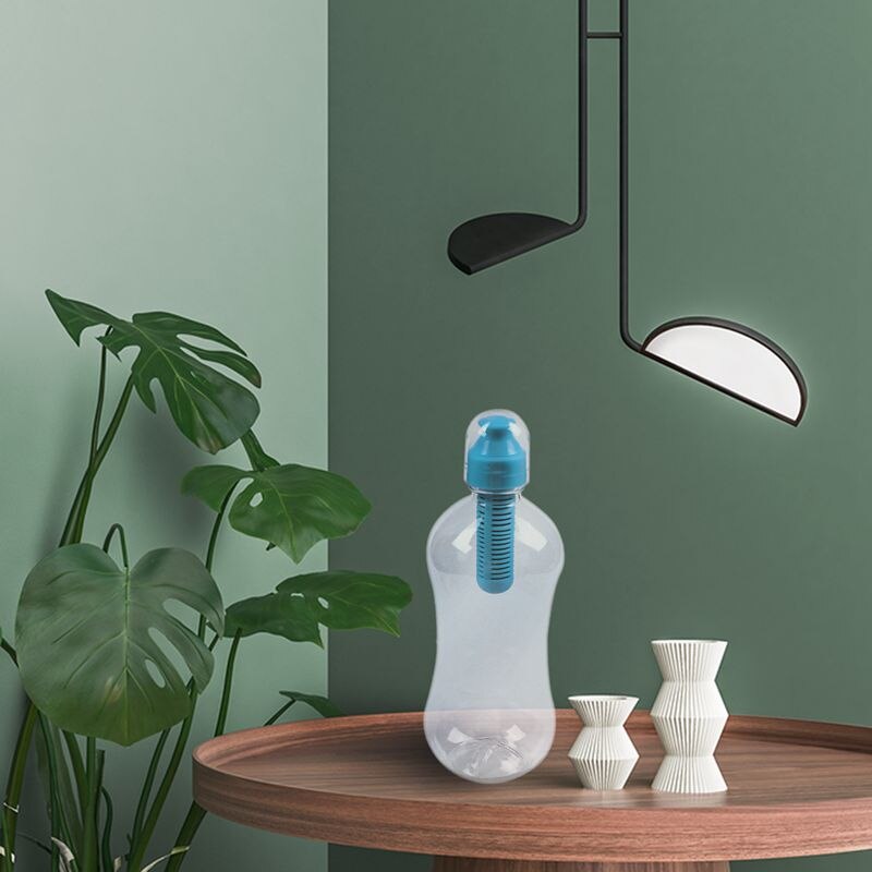 550ML eau extérieure Bobble hydratation filtre bouteille filtrée boire, violet
