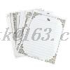 8 Sheets Vintage Retro Writing Stationery Paper Pad Note Letter Set: Beige