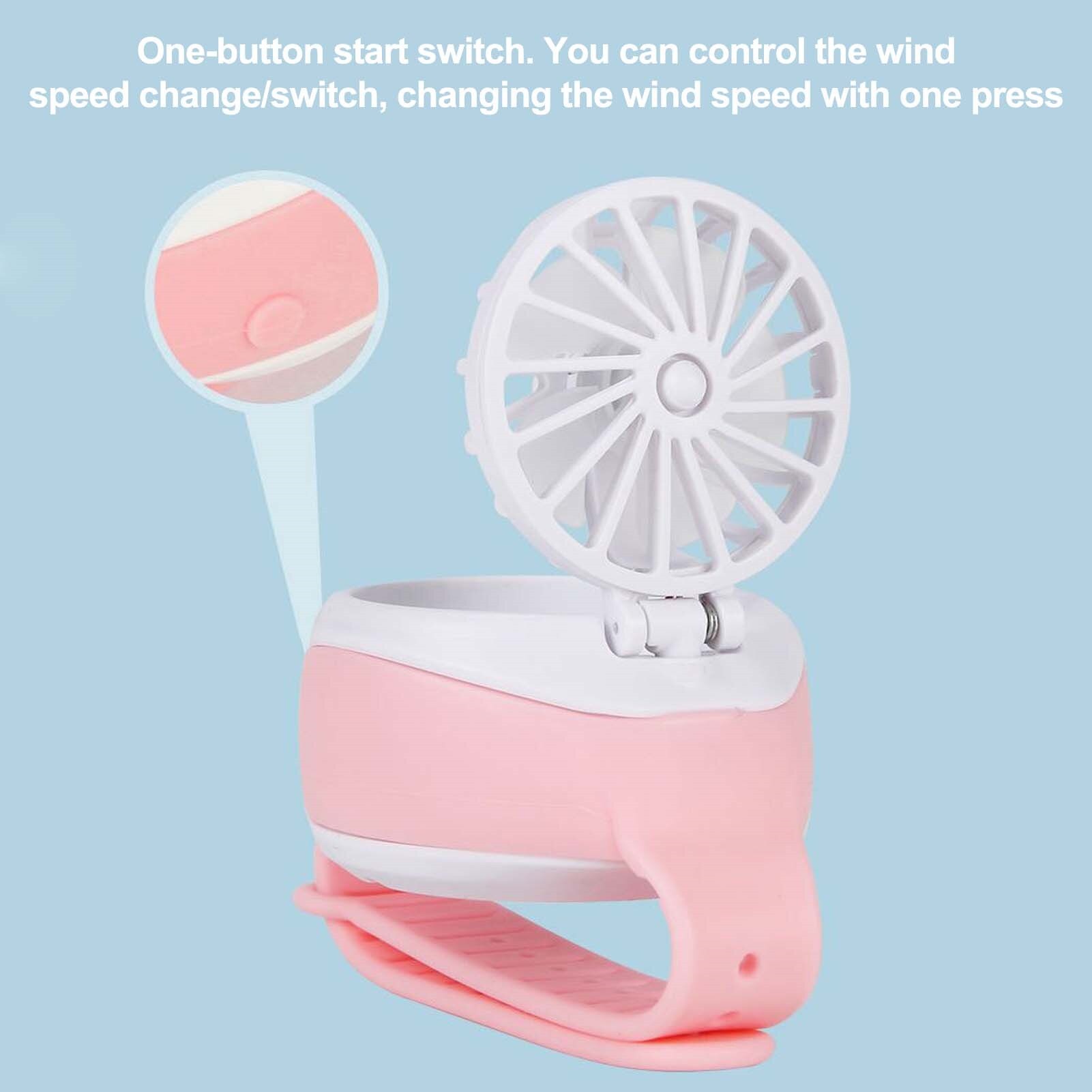 Automatische Bubble Machine Mini Draagbare Kinderen Horloge Fan Oplaadbare Zeep Bubble Machine Outdoor Speelgoed