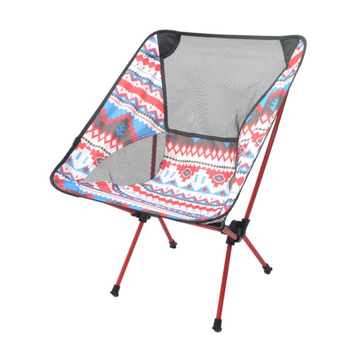 Opvouwbare Camping Stoel Duurzaam Outdoor Seat Sterke Stevige Draagbare Tuin Stoelen Lichtgewicht Draagtas Zomer Leisure Festival: 01
