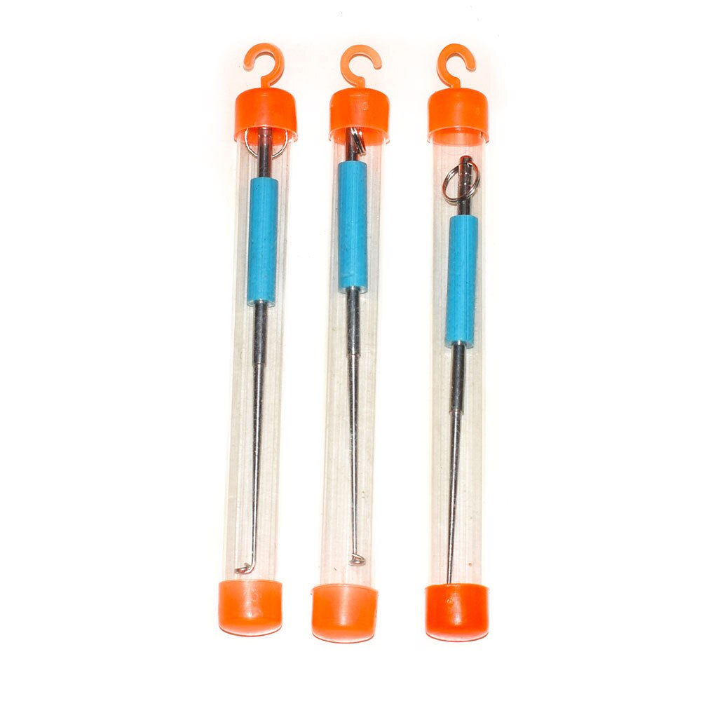 Stainless Steel Easy Fish Hook Remover Safety Fishing Hook Extractor Detacher Rapid Decoupling Device Fishing Tools Equipment: 1pcs (with box)