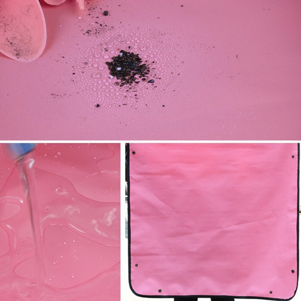 Indoor Plant Foldable Portable Reusable Anti Dirty Easy Clean Waterproof Cloth Potting Home Solid Square Balcony Repotting Mat