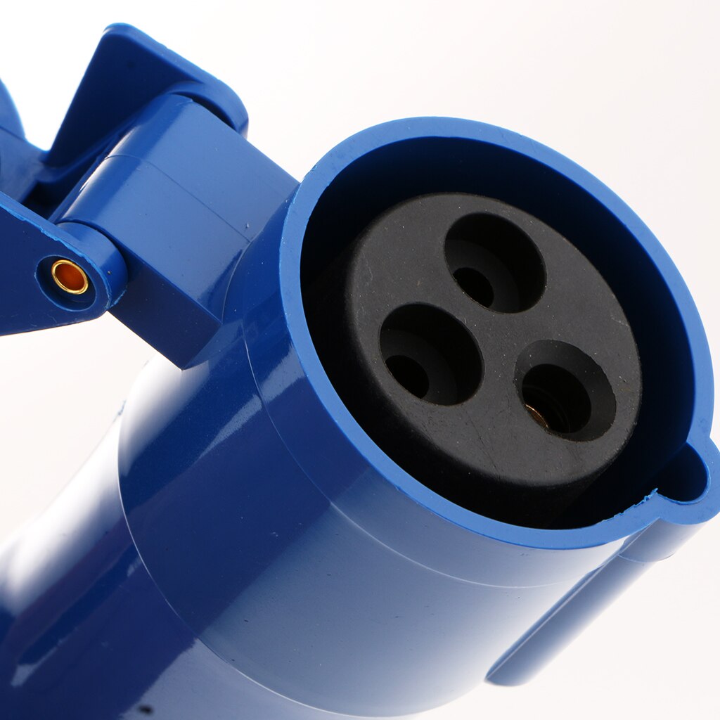 RV Camper 220V-240V 16A External Flush Hook Up Waterproof Plug Socket RV Motorhome Caravan Plug Plastic Metal for RV Camper