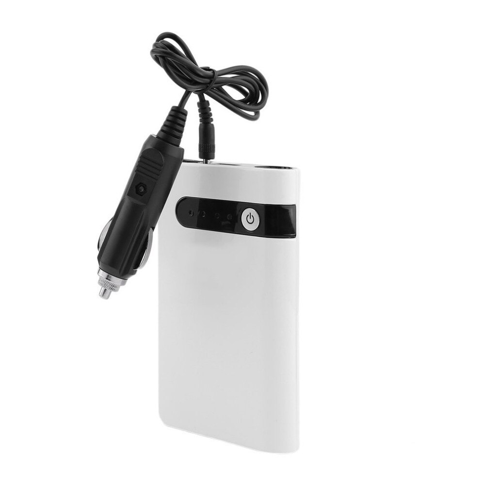 jump starter White 1 Set US Plug 12V 20000mAh Mini Car Jump Starter SOS Emergency Charger Power Bank Battery Torch Booster