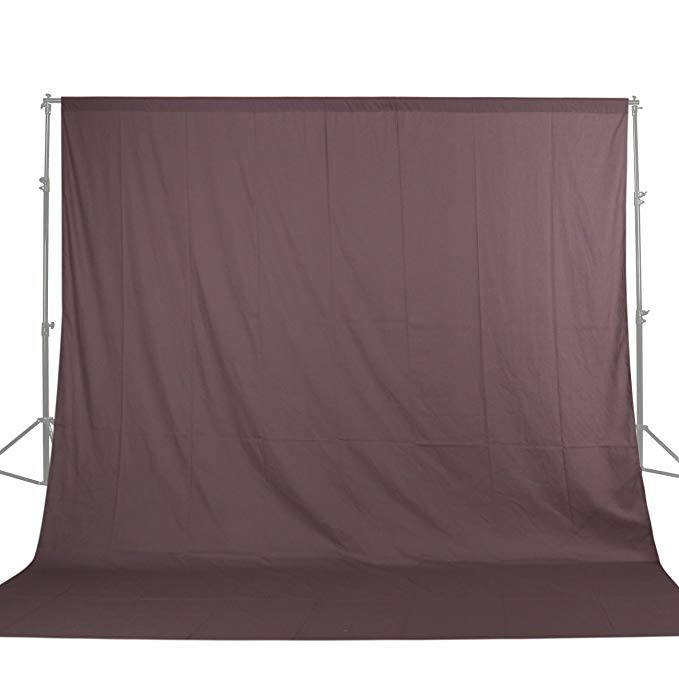 GSKAIWEN 100% Cotton Muslin Background Photography Backdrop Chromakey Green Screen For Photo Studio Green White Black Bule Gray: 3mX3m / Gray