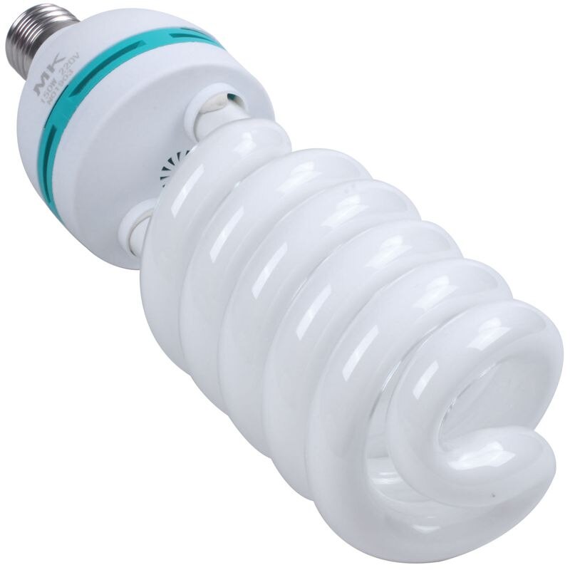 E27 220v 150w 5500k fotografia estúdio lâmpada luz de vídeo luz do dia lâmpada branca