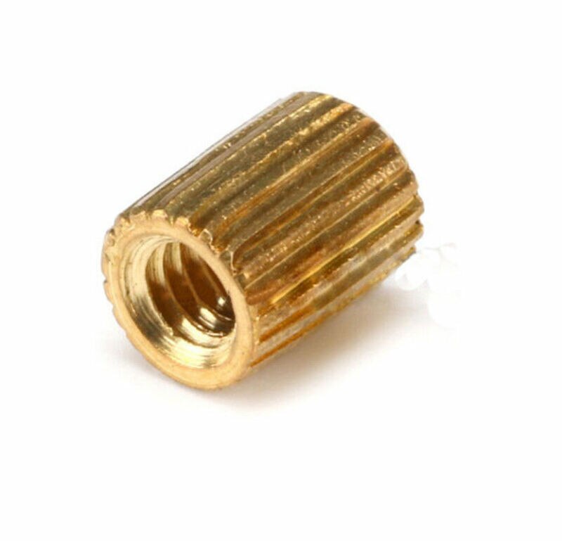 100pcs M2 Round shape Double pass Security monitor brass Copper column Camera Screw Knurled Stud bolt