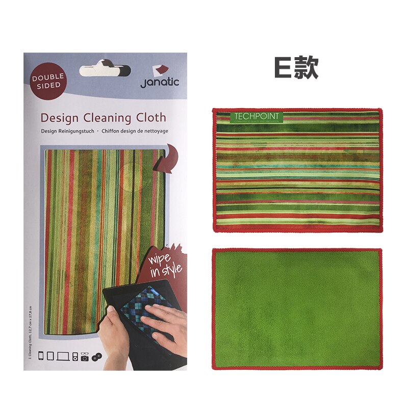 Reinigingsdoekje Voor Mobiele Telefoons En Tablet Scherm Doekjes Krasvrij Bril Vegen Doek Microfiber Dubbelzijdig servet: E