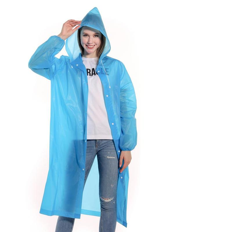 Lange Regenjas Poncho - Waterdicht main image 1