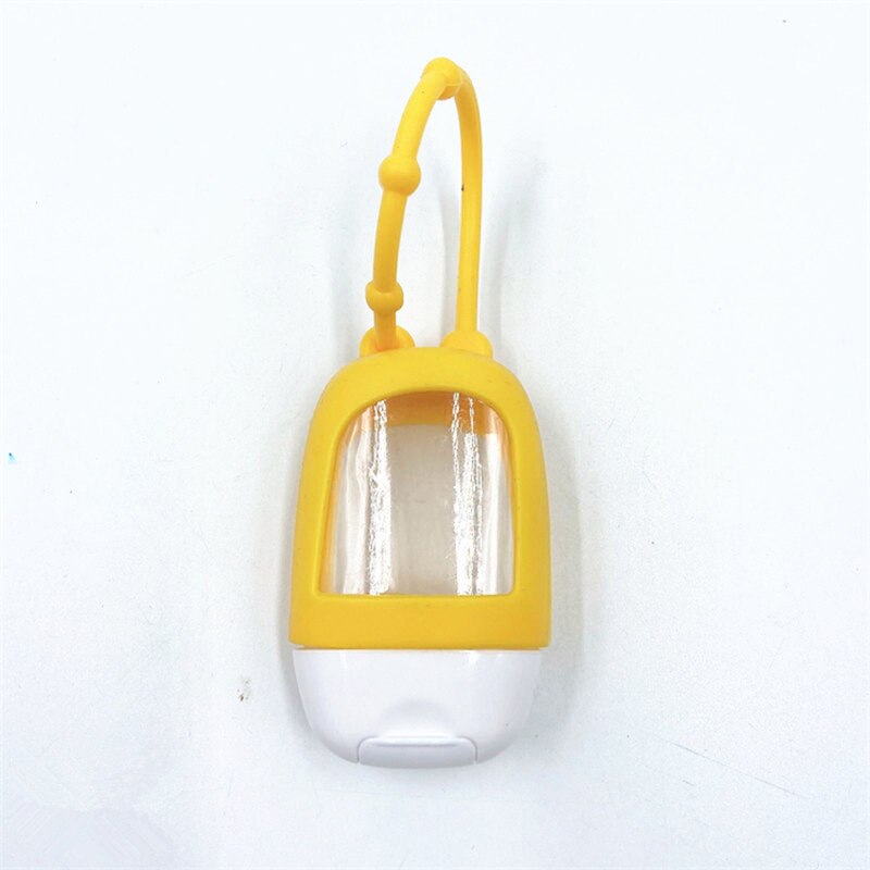 1Pc Mini Hand Sanitizer Sub Bottle 30ml Portable Traveling Refillable Bottle Silicone Protective Cover Storage Bottle Container: No10