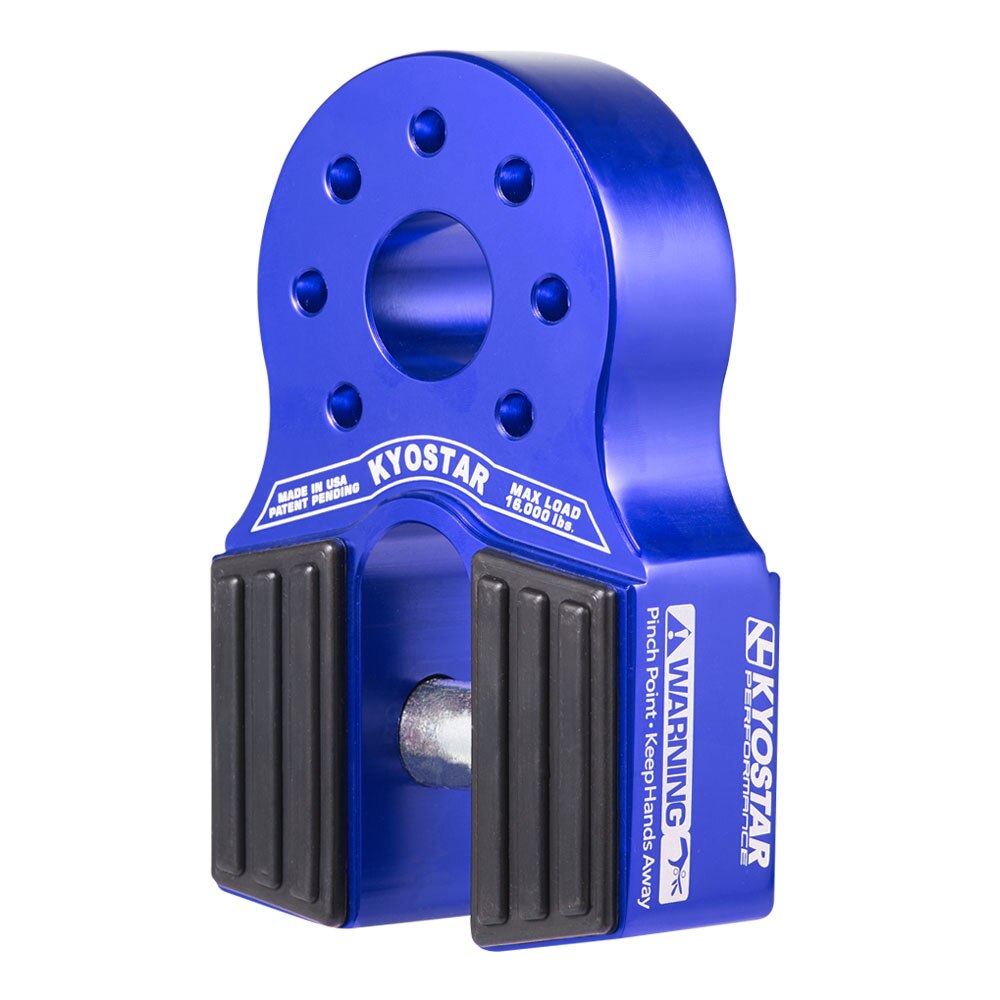 KYOSTAR Aluminum Flatlink Winch Shackle Mount Assembly For Tow Haul Truck, ATV UTV Winch Lines Winch Hook