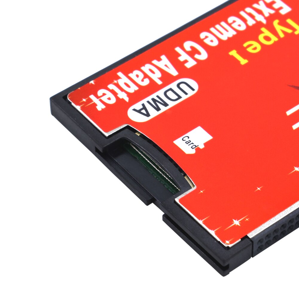 Tishric micro sd tf til cf kort adapter til microsd/hc til compact flash type i hukommelseskortlæser konverter til kamera