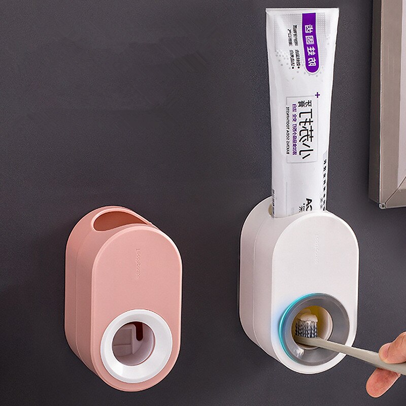 Automatic Toothpaste Squeezer Set Toothpaste Holder Things to Bathroom Accessories Toothpaste Dispenser