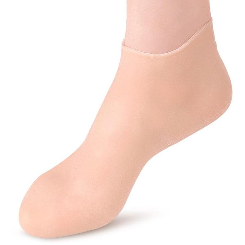 1 paire pieds soin chaussettes hydratant Silicone Gel talon pied maison pied Anti Spa soin craquelures protecteurs utiliser chaussettes peau Suppl N3H7
