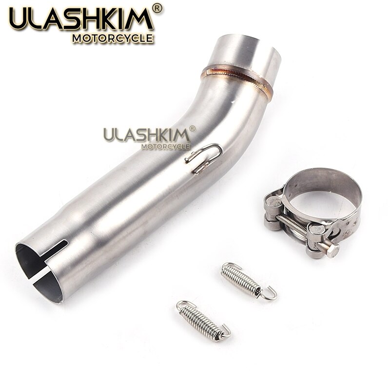 Motorcycle Exhaust Muffler Middle Link Pipe Slip On For Honda CB400 CB 400 cb500x