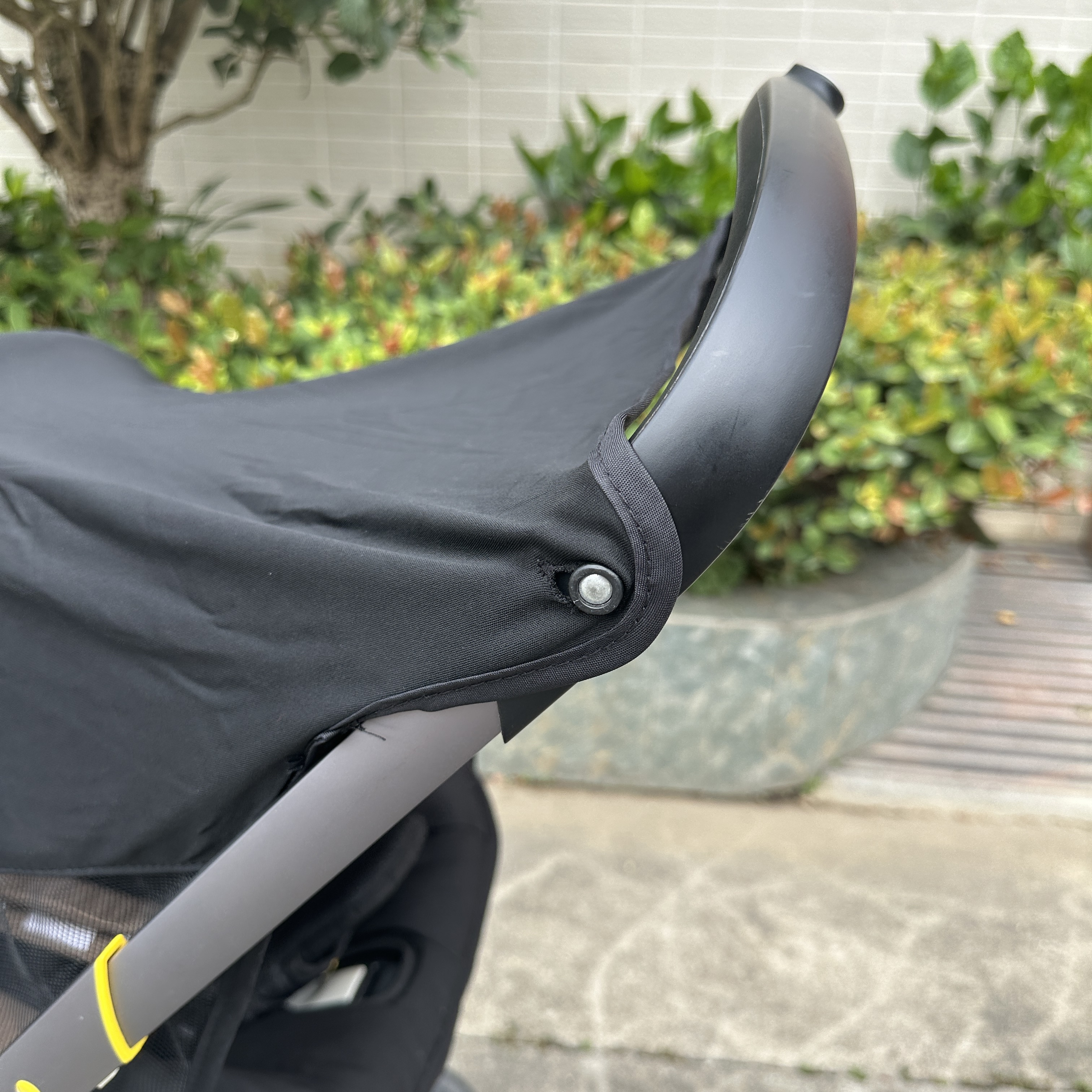 Zonnescherm voor Doona kinderwagen, kinderwagenaccessoires, zonnescherm met volledige dekking, UV-bescherming voor baby's voor de zomer, buitenshuis