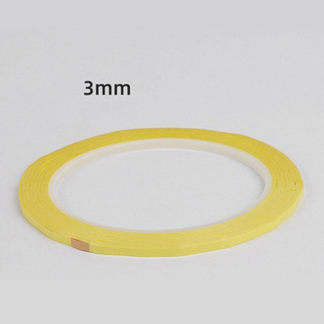 Cinta de digitación de Violín de 66m para posiciones de diapasón, pegatinas de guía para dedos, piezas y accesorios de guitarra para principiantes: Yellow