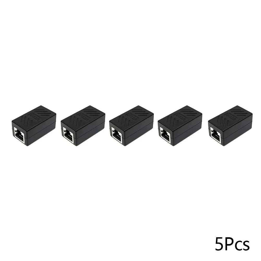 5/10/20Stck RJ45 Koppler Ethernet Kabel Koppler LAN Stecker Katze7 Katze6 Katze5e Ethernet Kabel Verlängerung Adapter buchse auf Buchse: Orange