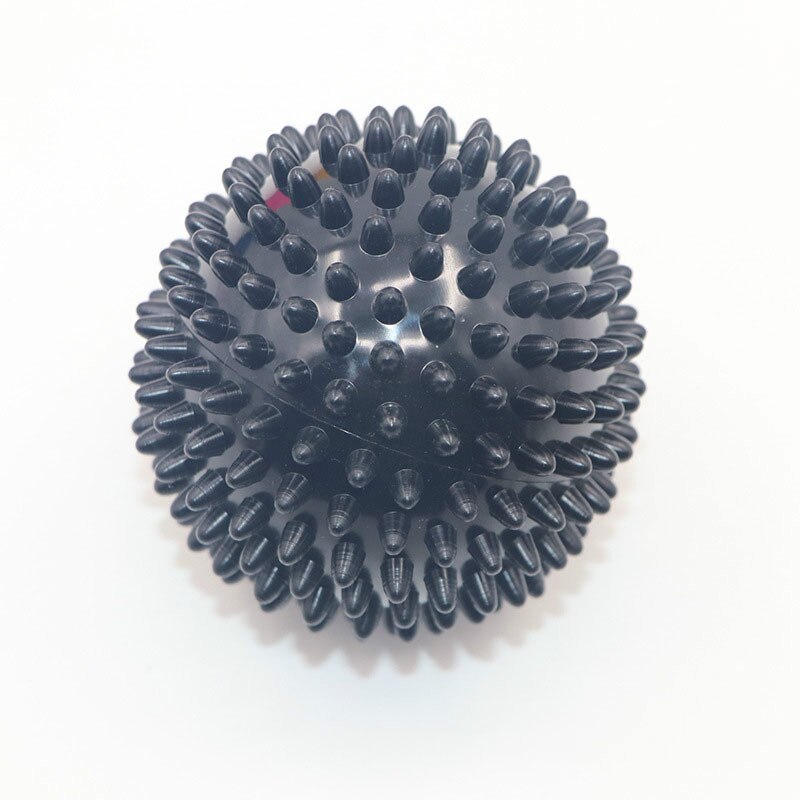 Unique 7.5cm/9cm Durable PVC Spiky Yoga Massage Ball Drain Point Fitness Hand Foot Pain Plantar Fasciitis Reliever Hedgehog Ball: 9CM / 07