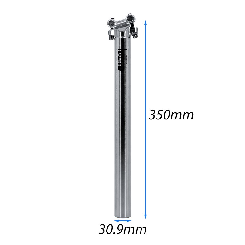 UNO rower sztyca 27.2/30.9/31.6 Mtb zacisk sztycy wioślarz zatrzymać sztyca 350mm siodełko rowerowe głowica rury rura siodełko rowerowe Poczta Pparts: 30.9x350mm