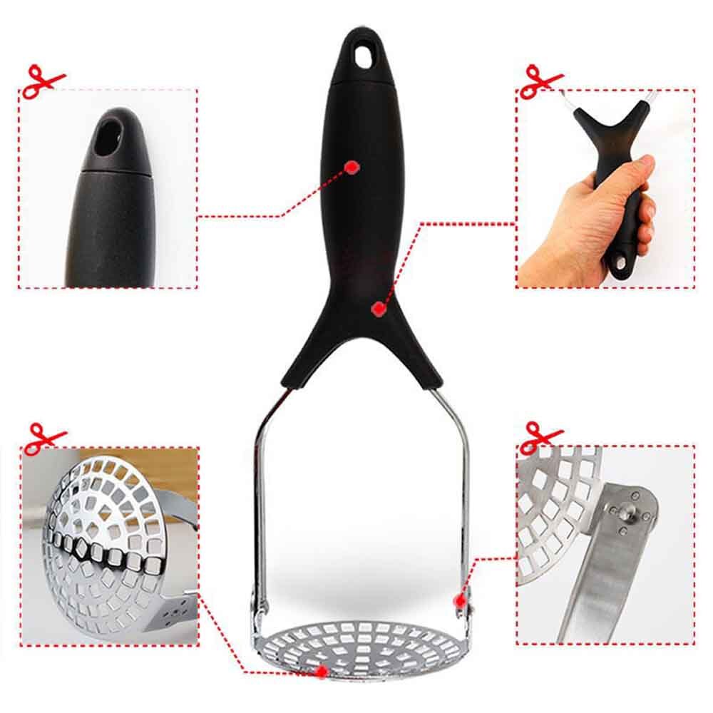 Multifunctional Pressed Potato Masher Ricers Manual Potato Pusher Smooth Mashed Potatoes Crusher Fruit Tools