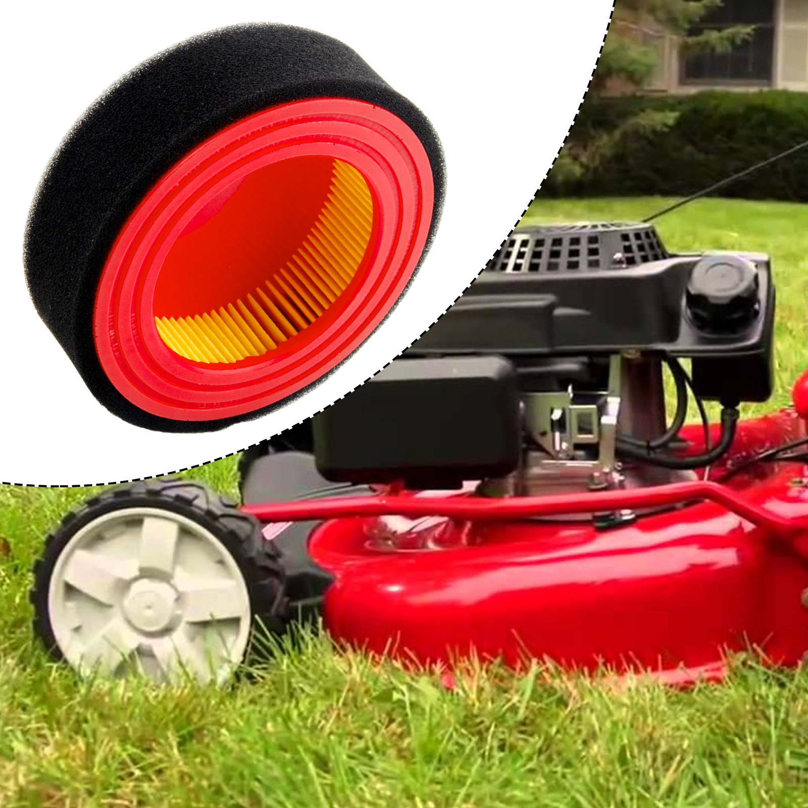 Filtr powietrza akcesoria robić kosiarek życzenie na świeżym powietrzu dla kadet dla troja dla BOLENS 951-14628 751-14628 części robić elektronarzędzi