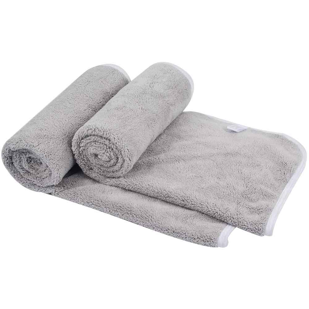 Kinhwa Microfiber Handdoeken Ultra Zachte Gezicht Handdoeken Uper Absorberende Handdoeken Ideaal Voor Haar Spa Sport 30Inch X 16Inch 2 Pack