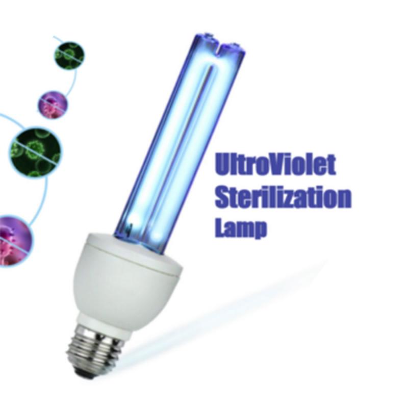 E27 UVC Germicidal Lamp Bulb Ultraviolet UV Light Tube Bulb Disinfection Lamp Ozone Sterilization Mites Lights 110v 220V 30W