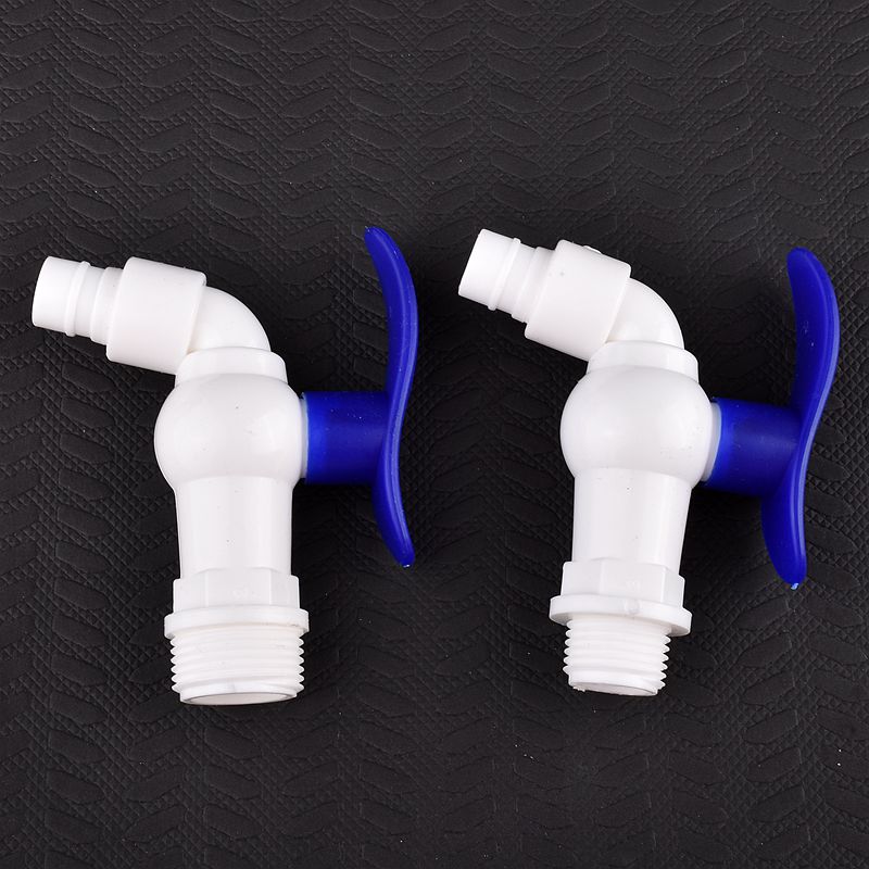 1/2 3/4 Zoll Universal- Schnittstelle Wasserhahn PVC Außengewinde Wasserhahn Ventil, Aquarium Wasserhahn Adapter Entwässerung Wasserhahn Aquarium Ventil Armaturen