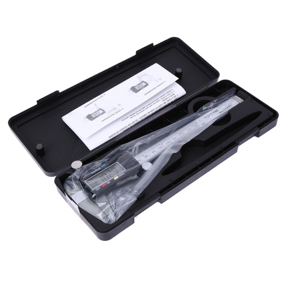 Measuring Tool Digital Micrometer 6" 150 Mm Digital Caliper Vernier Gauge Micrometer Paquimetro Electronic