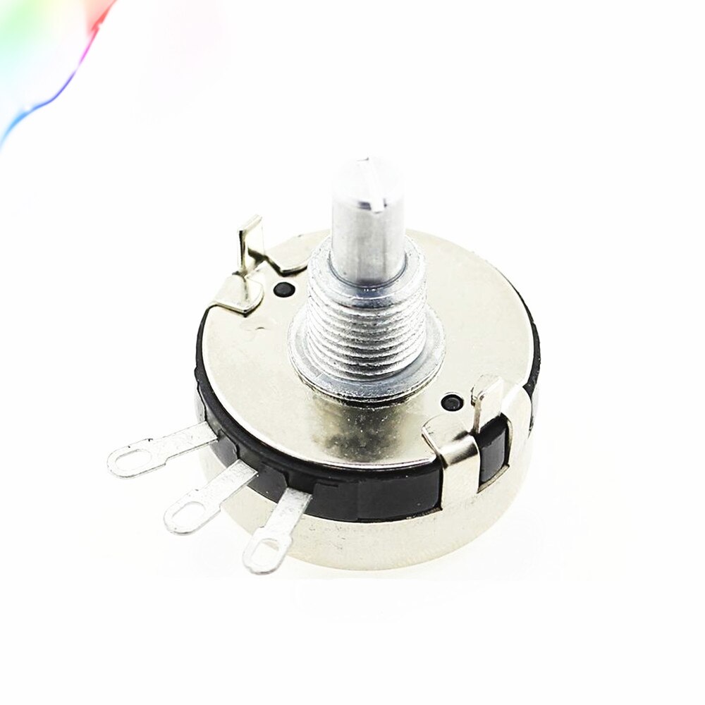 WTH118-1A 2 W 1K 2K2 4K7 10K 22K 47K Ohm Rotary Taper Potentiometer Met Knop 2 watt Voor Weerstand Input Solid State Relais Ssr