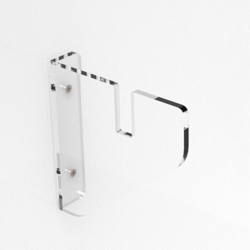 Clear Acrylic Skateboard Mounts Deck,Wall Hanging Brackets for Storing Your All Skateboards
